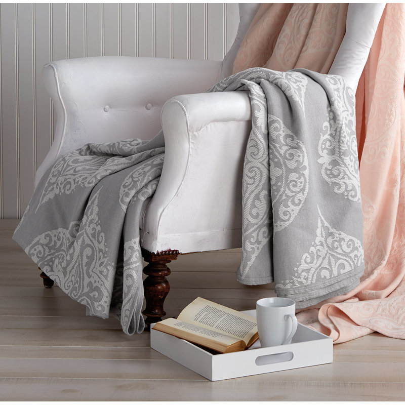 Ophelia & Co. Simonton Cotton Blanket & Reviews Wayfair